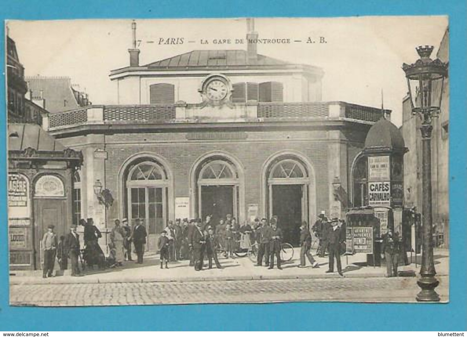 CPA 47 - Chemin De Fer La Gare De Montrouge PARIS - Altri & Non Classificati