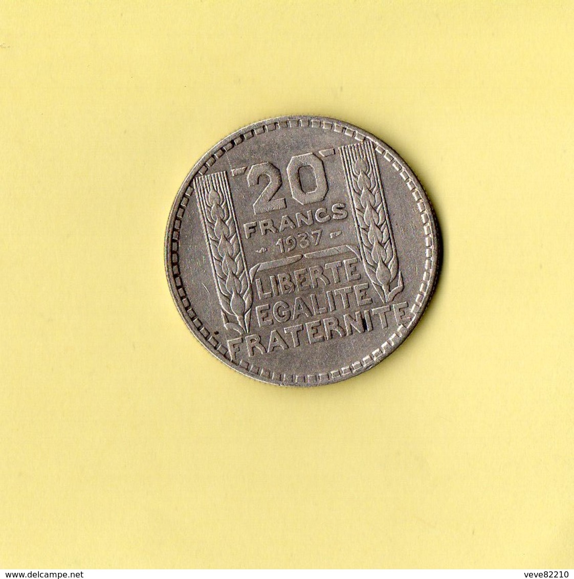 20 Francs Thurin 1937 - Other & Unclassified