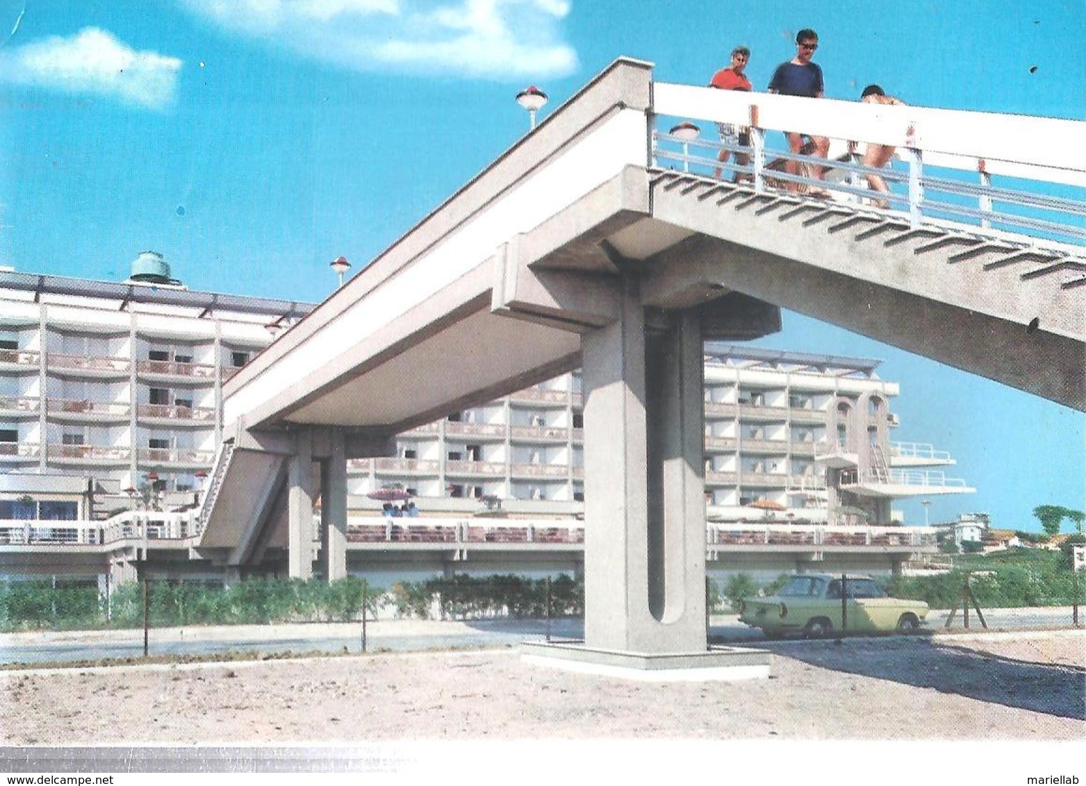 MARCELLI HOTEL S. CRISTIANA.PANORAMICA-VIAGGIATA-,.1991-4226 - Ancona