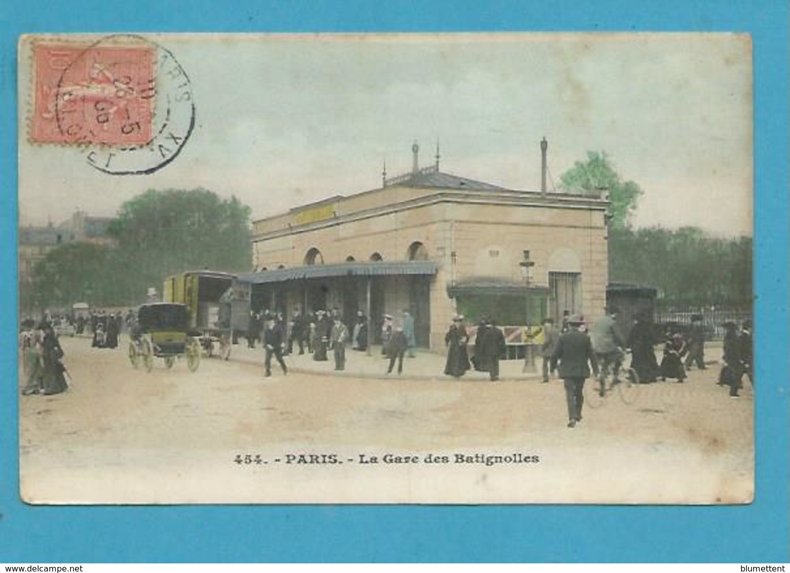 CPA 454 - La Gare Des Batignolles PARIS XVIIème - Altri & Non Classificati