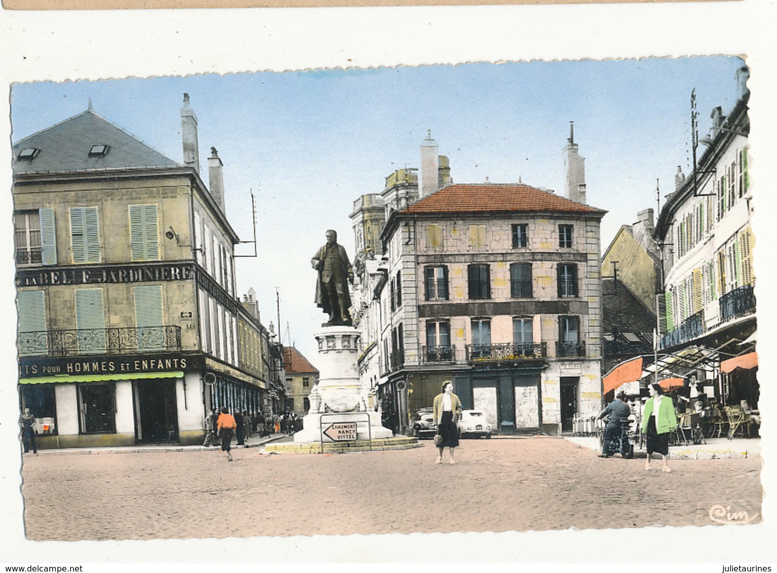 52 LANGRES PLACE DIDEROT CPSM BON ETAT - Langres