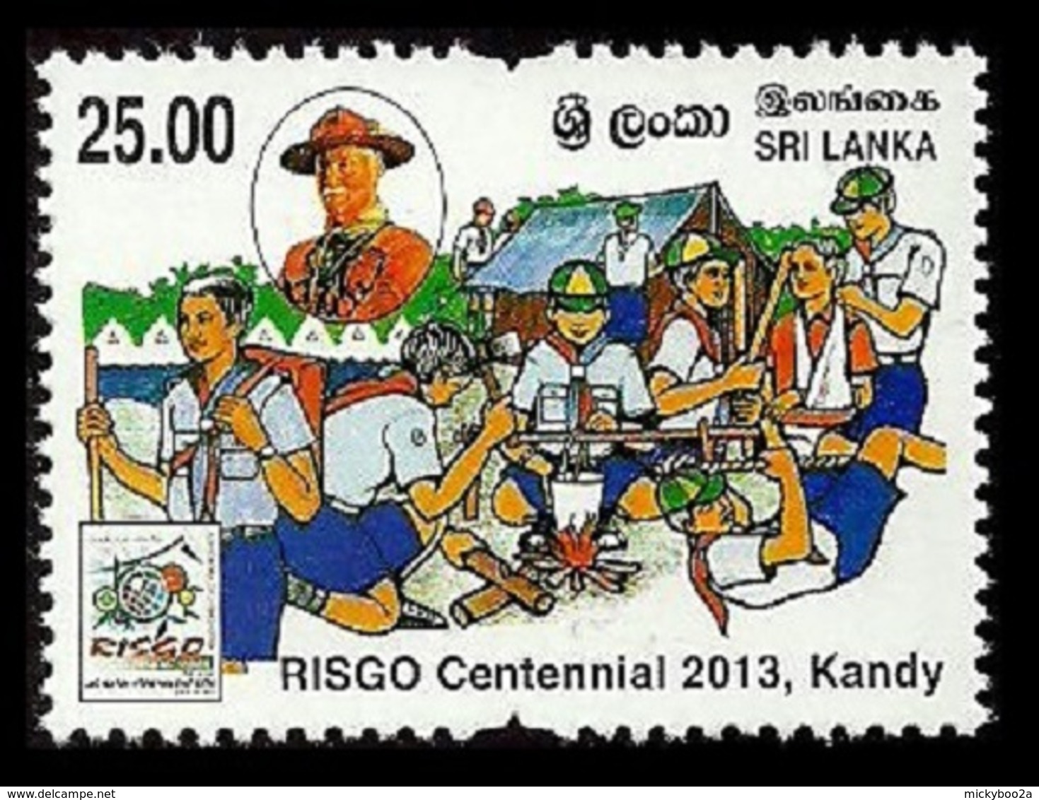 SRI LANKA 2013 SCOUTS SCOUTING RISGO MEDICCAL FIRST AID SET MNH - Sri Lanka (Ceylan) (1948-...)