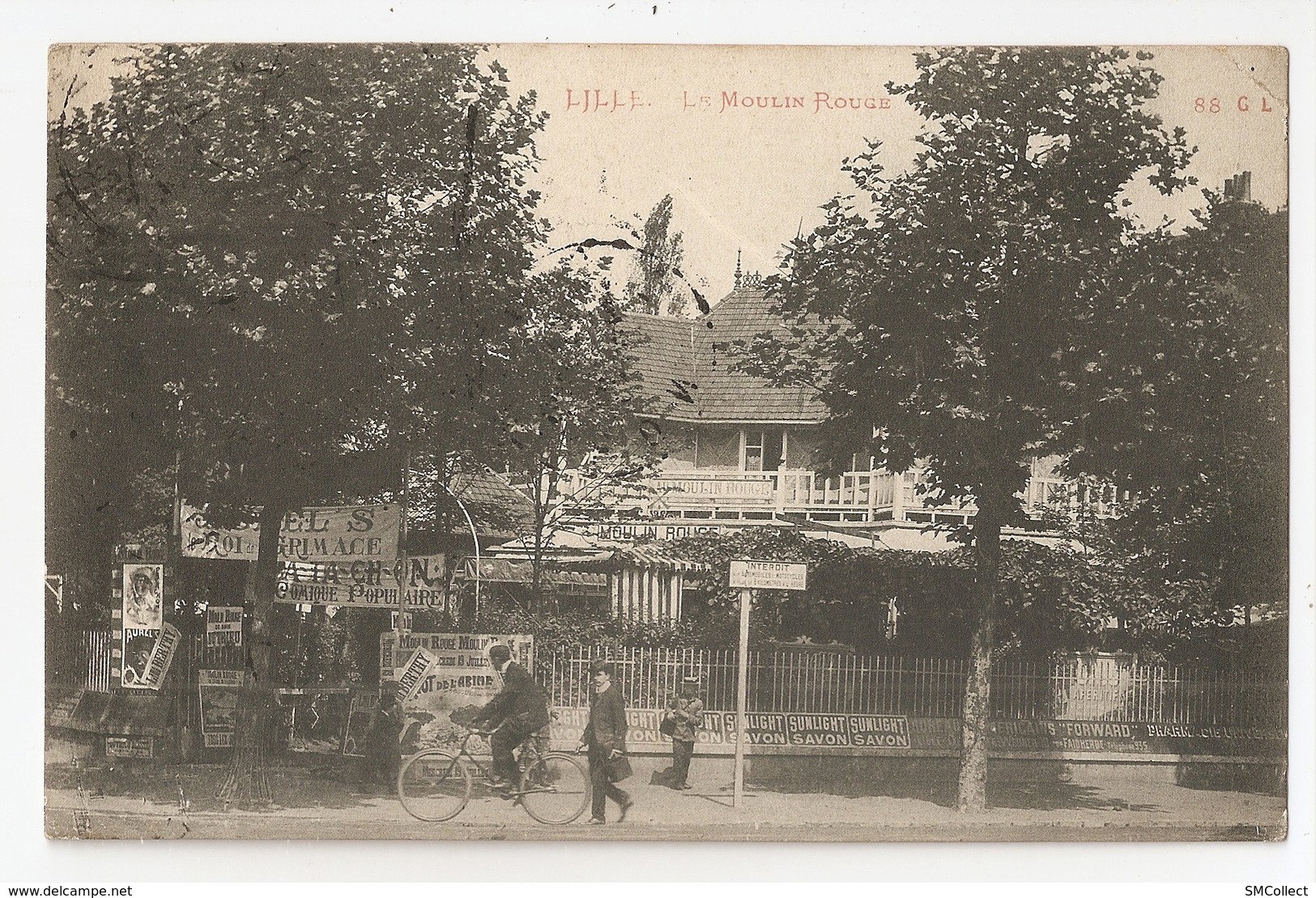 59 Lille, Le Moulin Rouge (1208) - Lille