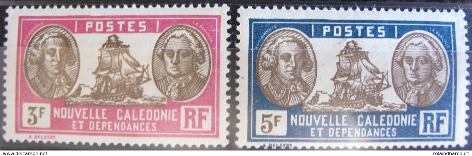 LOT R3586/1046 - 1928 - COLONIES FR. - Nelle CALEDONIE - N°139 à 159 NEUFS*/☉(sauf N°155-155A-156A-160-161) - Cote : 37€ - Neufs