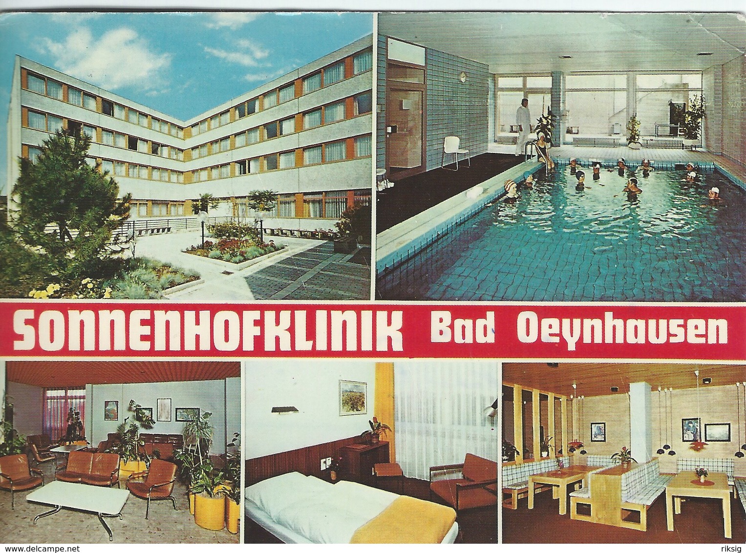 Bad Oeynhausen - Sonnenhofklinik Germany.  # 07452 - Bad Oeynhausen