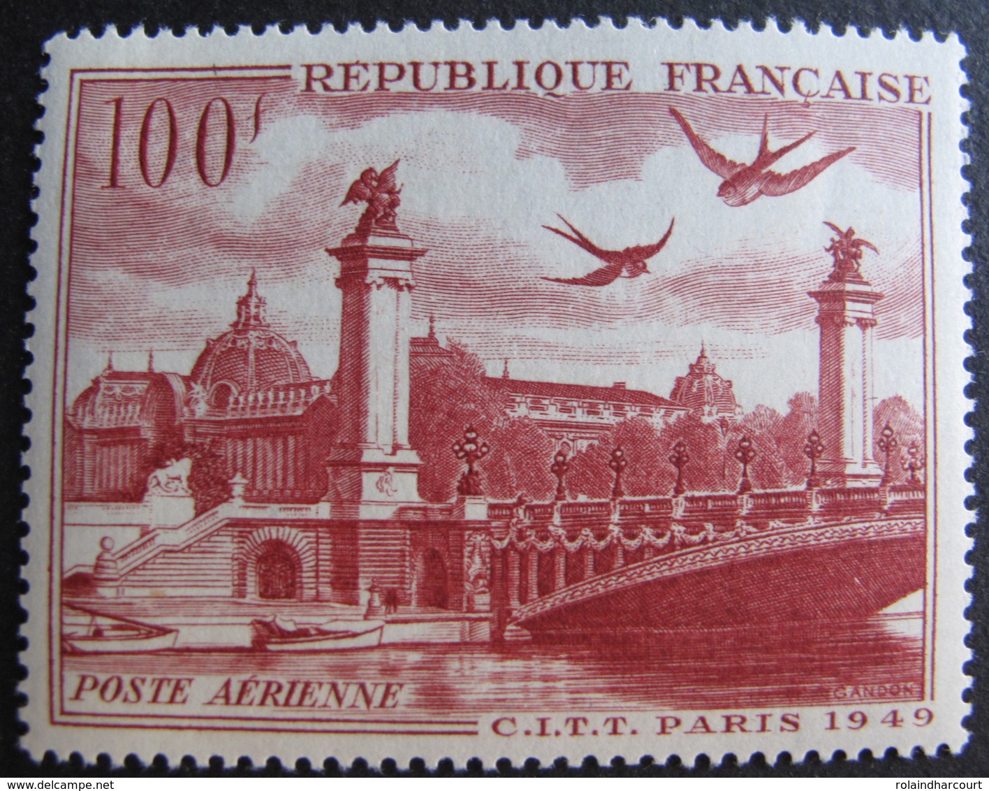 LOT FD/1802 - 1949 - POSTE AERIENNE - N°28 NEUF** - 1927-1959 Neufs