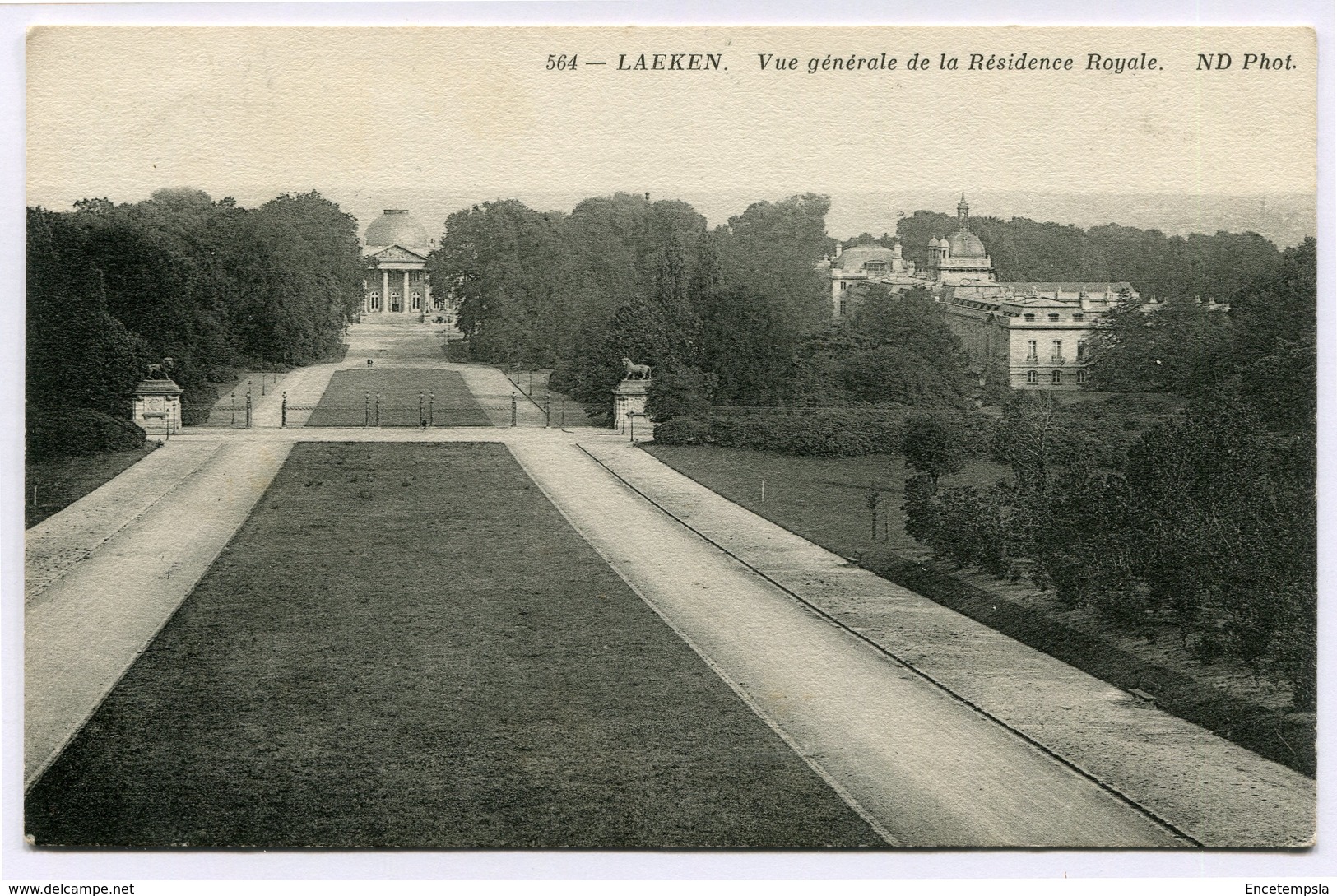 CPA - Carte Postale - Belgique - Laeken - Vue Générale De La Résidence Royale - 1913 (CP2134) - Laeken