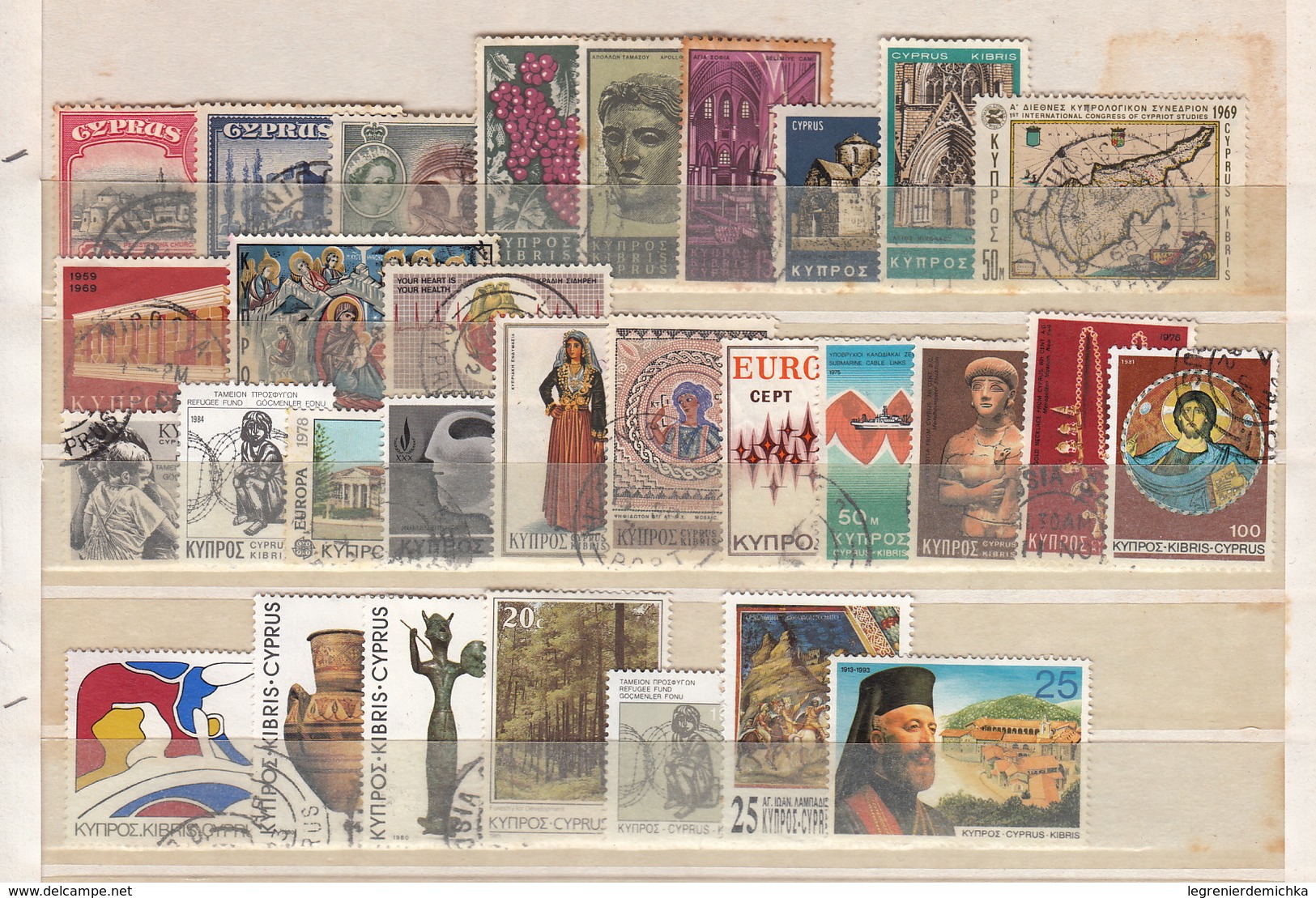 CHYPRE - LOT De TIMBRES Oblitérés - Quelques Neufs - Used Stamps