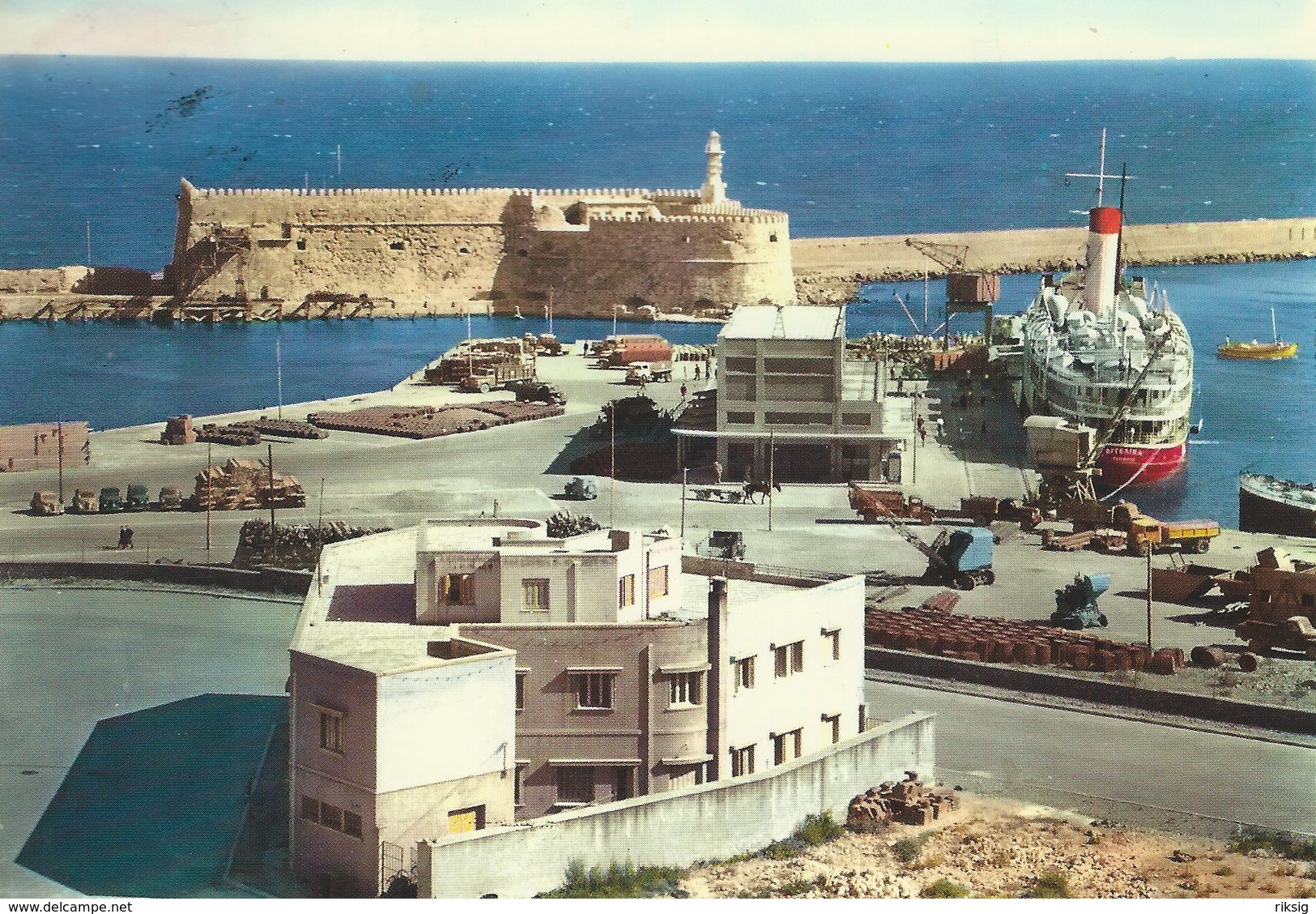 Heraklion - Greece. Ships In Port.   # 07462 - Greece