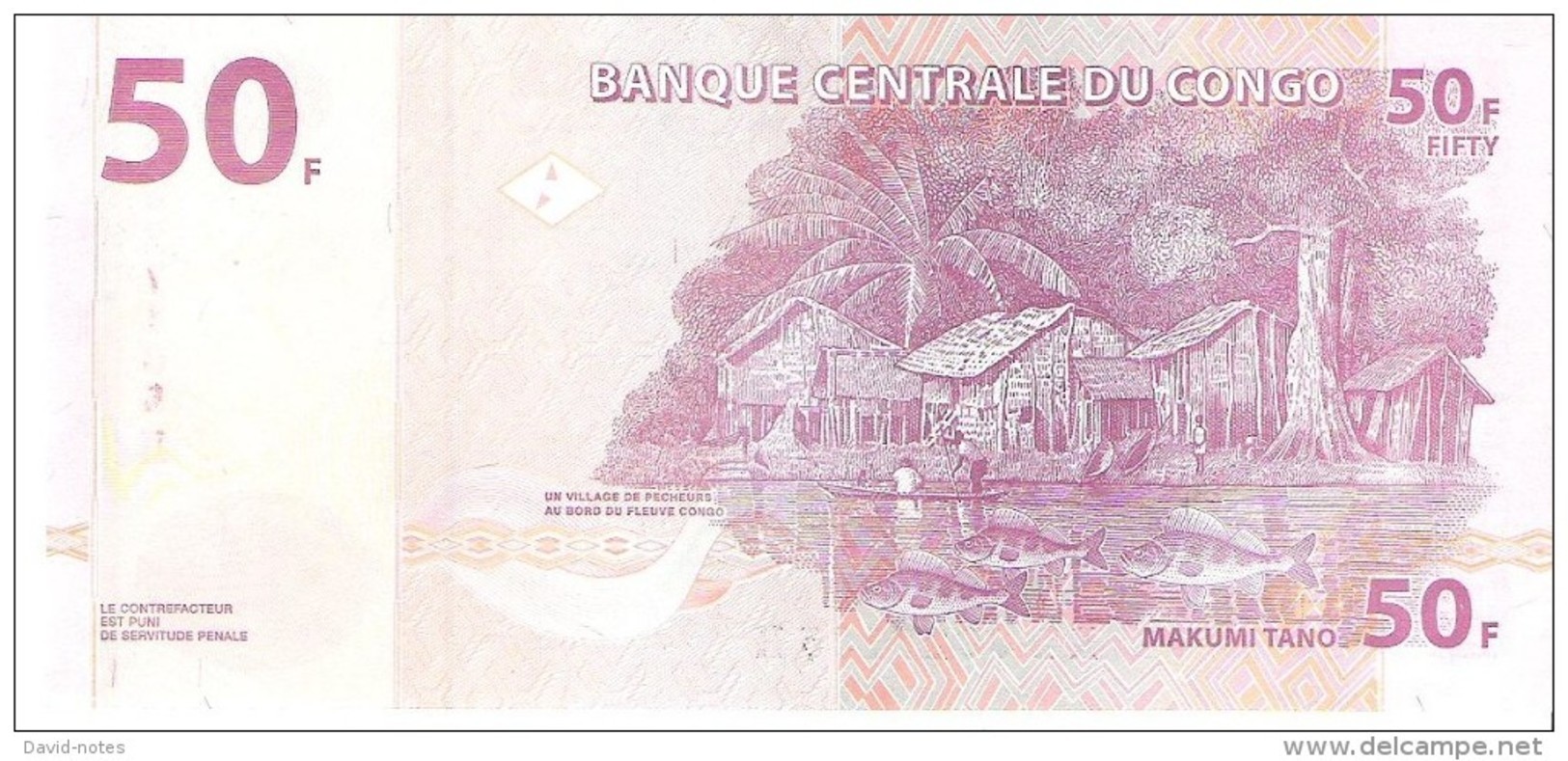 Congo - Pick 97A - 50 Francs 2013 - Unc - Democratic Republic Of The Congo & Zaire