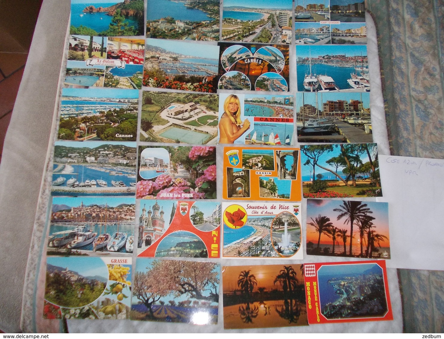 Lot De 66 Cartes Postales De La Cote D'Azur Provence Var Ou Saint Tropez - 5 - 99 Cartes