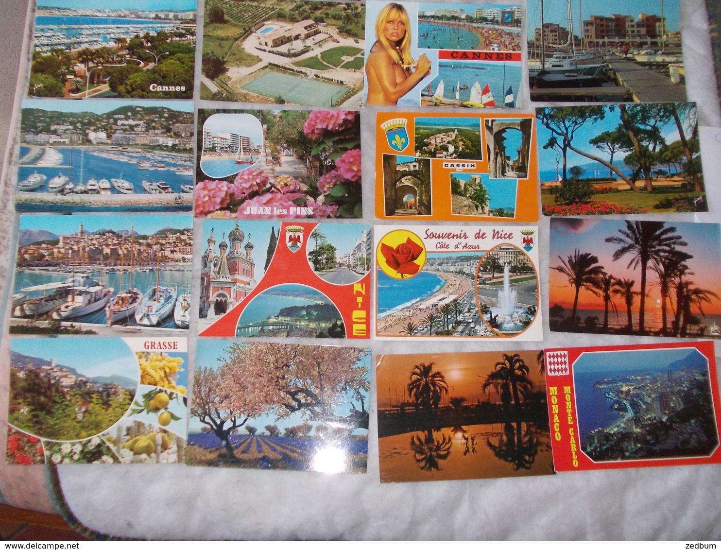 Lot De 66 Cartes Postales De La Cote D'Azur Provence Var Ou Saint Tropez - 5 - 99 Cartes