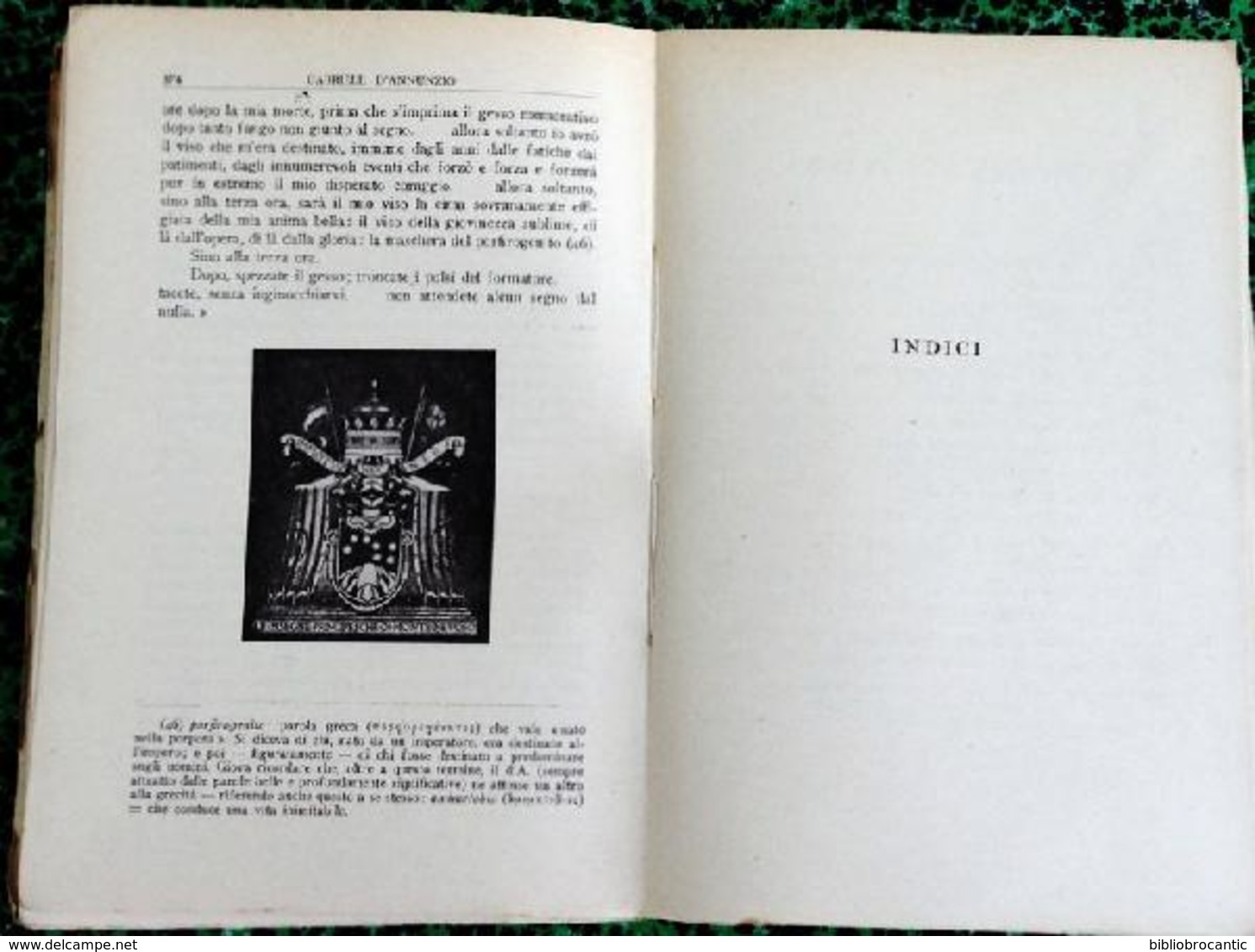 *PROSE SCELTE Di GABRIEL D'ANNUNZIO* Collegate A Annotate Da DOMINECO PASTORINO - Autres & Non Classés