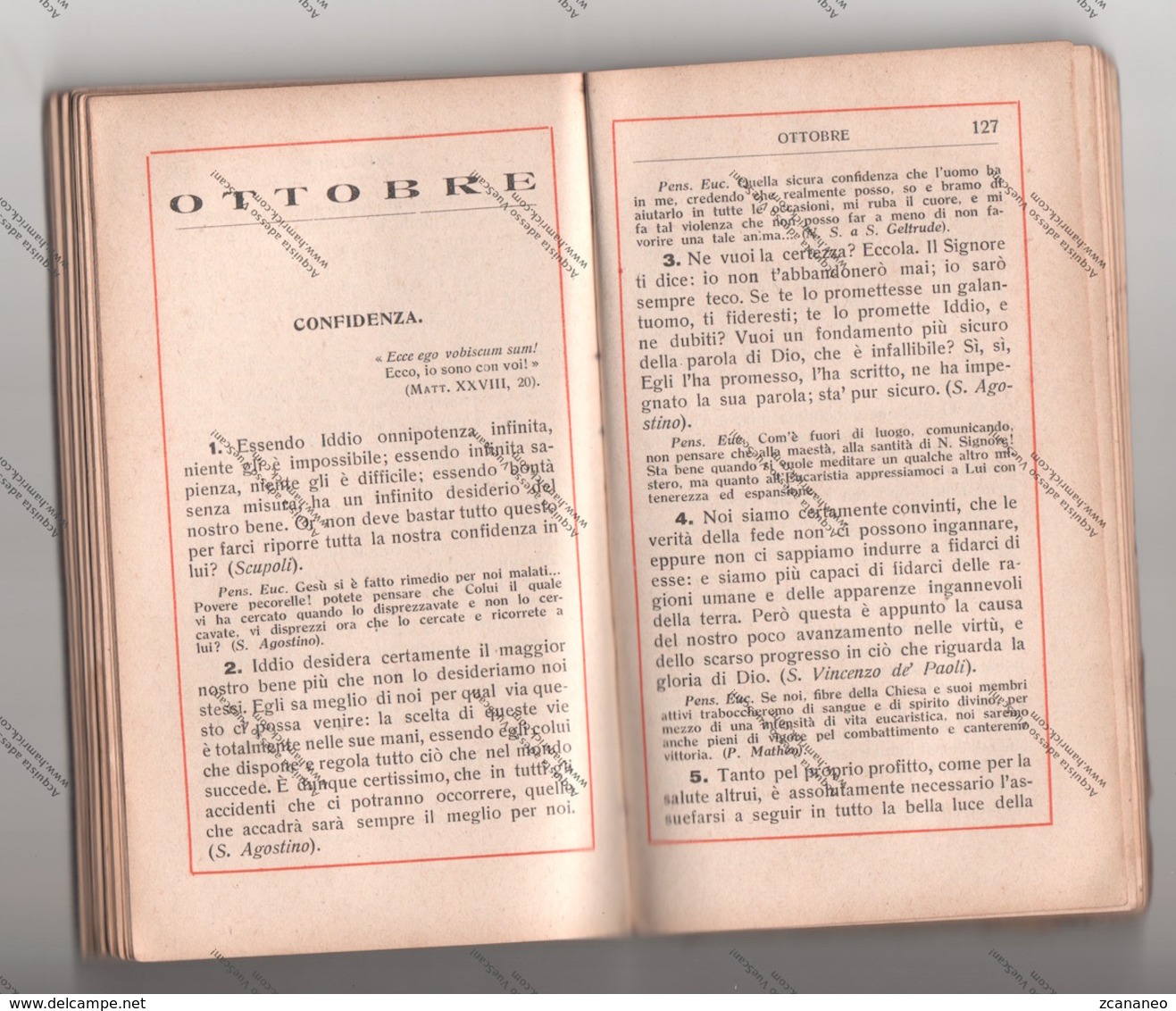 UN PASSO AL GIORNO NELLA VITA DELLA PERFEZIONE ED. SOC. INTERNAZIONALE 1936 - - Altri & Non Classificati