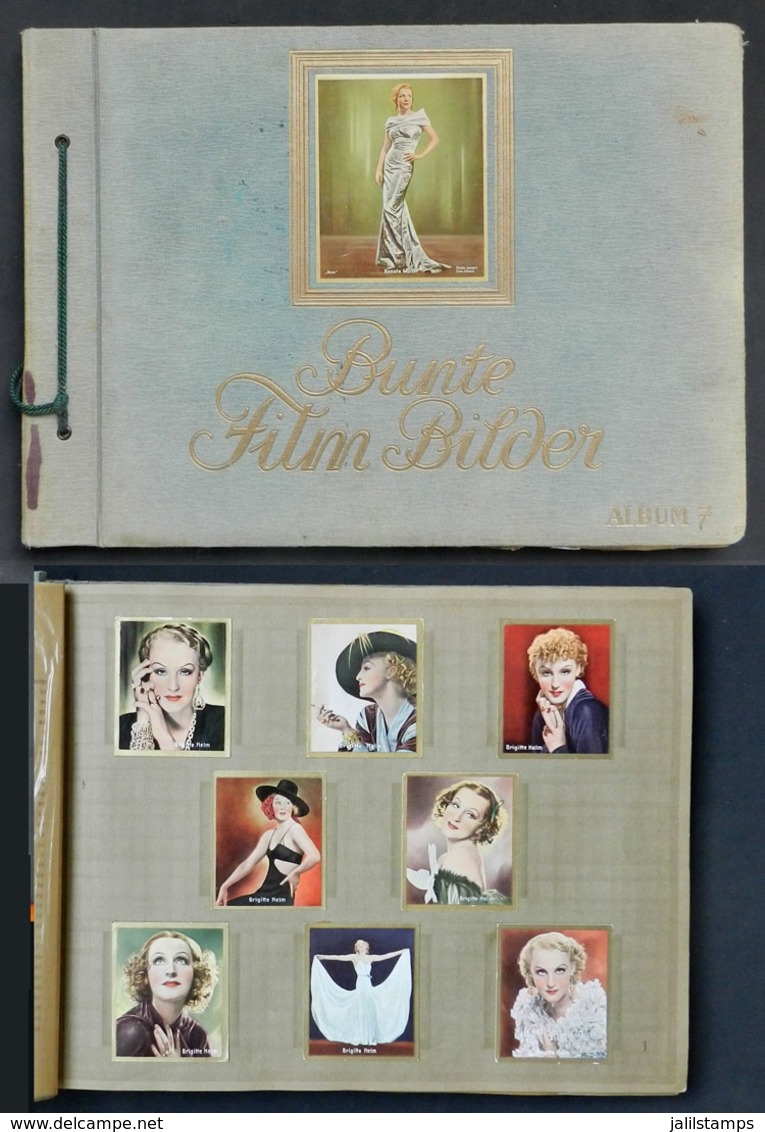 53 GERMANY: Bunte Film Bilder, Album 7: Old Trading Card Album Of Actors And Actresses, - 1801-1900