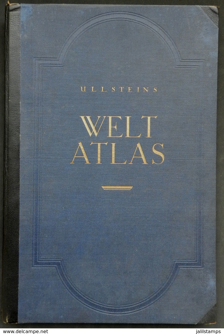 62 GERMANY: Ullsteins Welt Atlas: Illustrated World Atlas, 2nd Edition, Circa 1930, Spec - 1801-1900