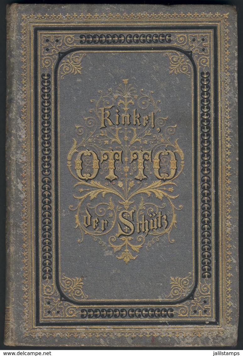 71 GERMANY: KINKEL, Gottfried: Otto Der Schuß (1880, Stuttgart). Hardbound, 95 Pp., VF Q - Old Books