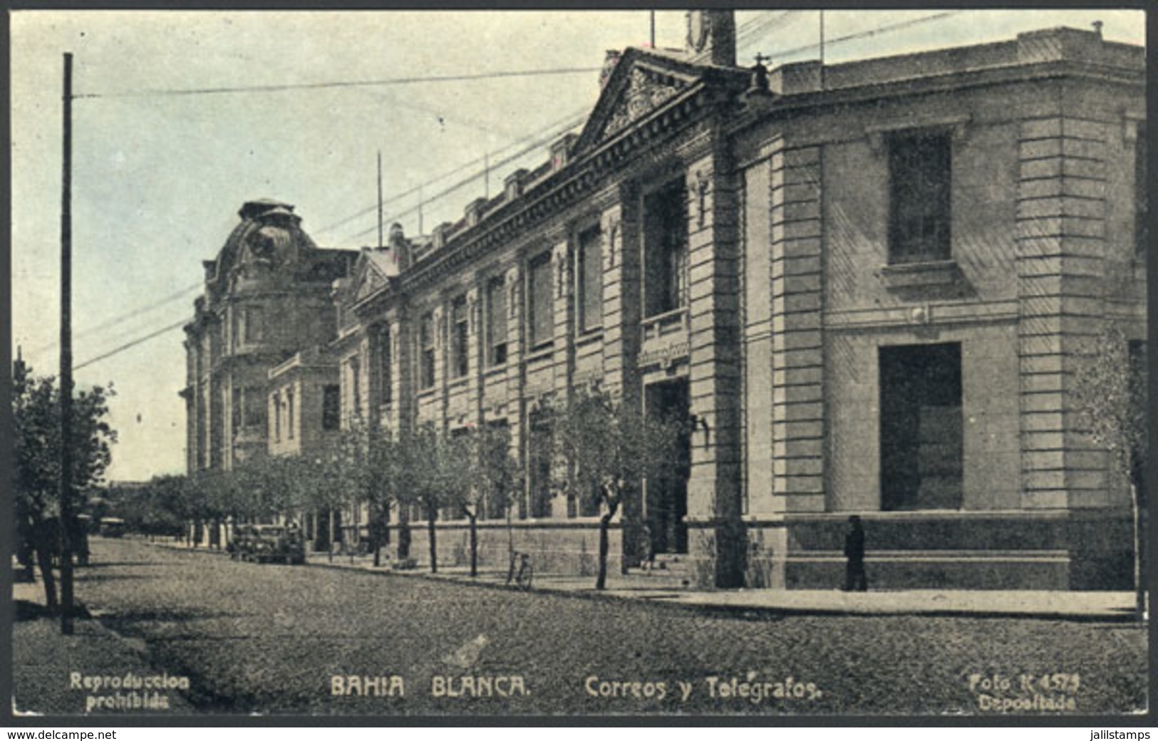 87 ARGENTINA: BAHIA BLANCA: Central Post Office, VF Quality! - Argentina