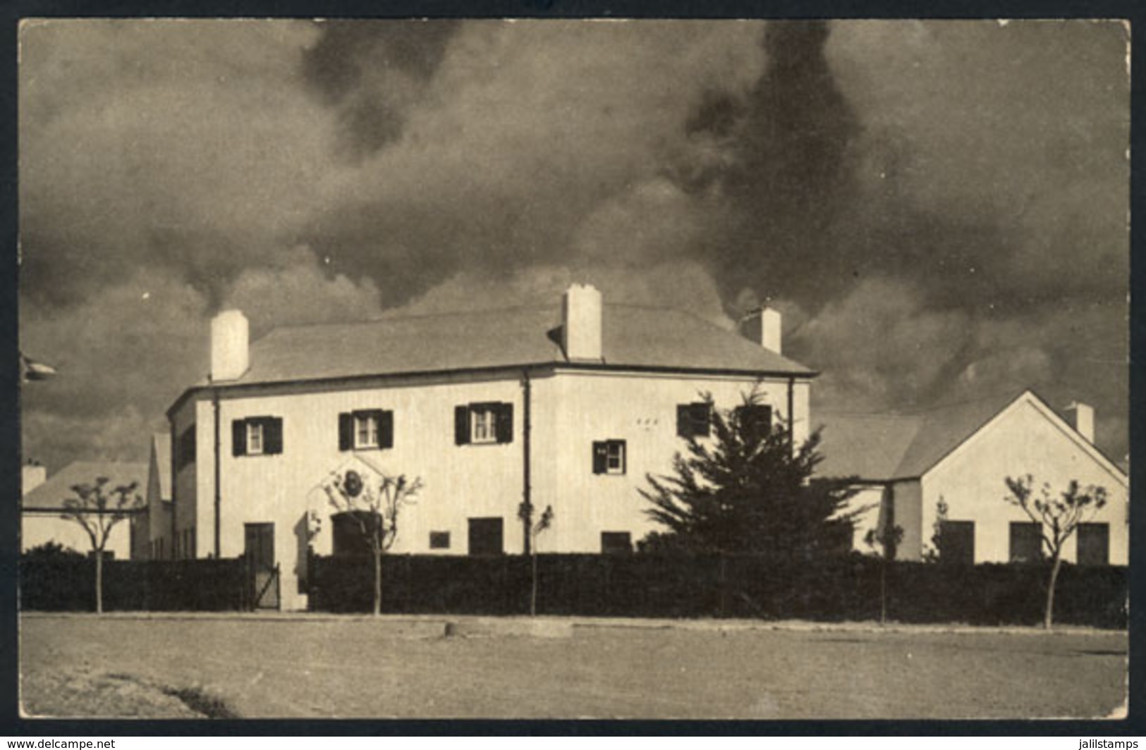 412 ARGENTINA: TRELEW (Chubut): School Escuela Nacional Nº5, Fot. Neuman, Unused, VF - Argentine