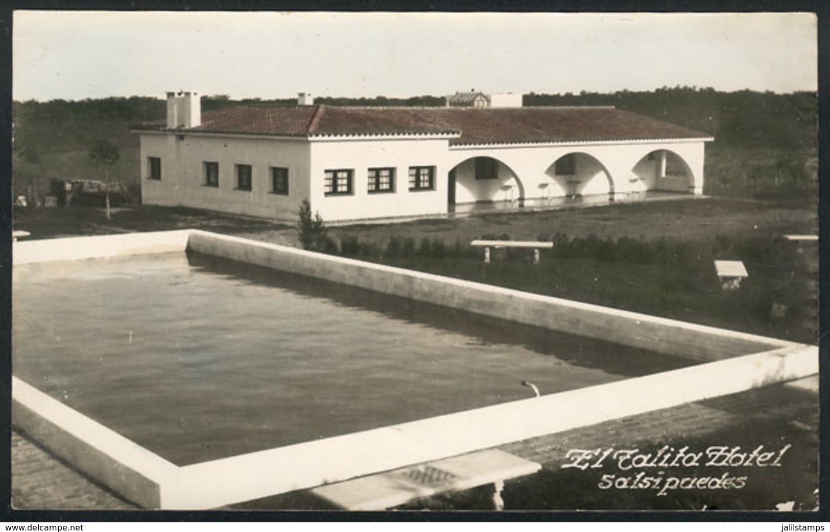 512 ARGENTINA: SALSIPUEDES (Córdoba): Photograph Of El Talita Hotel, VF - Sonstige & Ohne Zuordnung