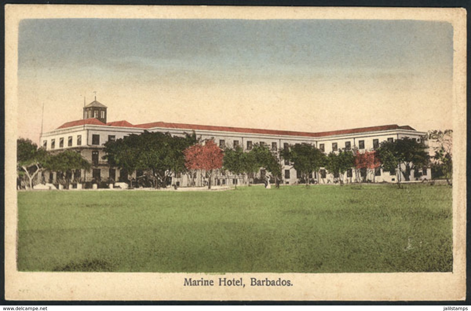 669 BARBADOS: Marine Hotel, Ed. Roberts, VF Quality! - Barbados