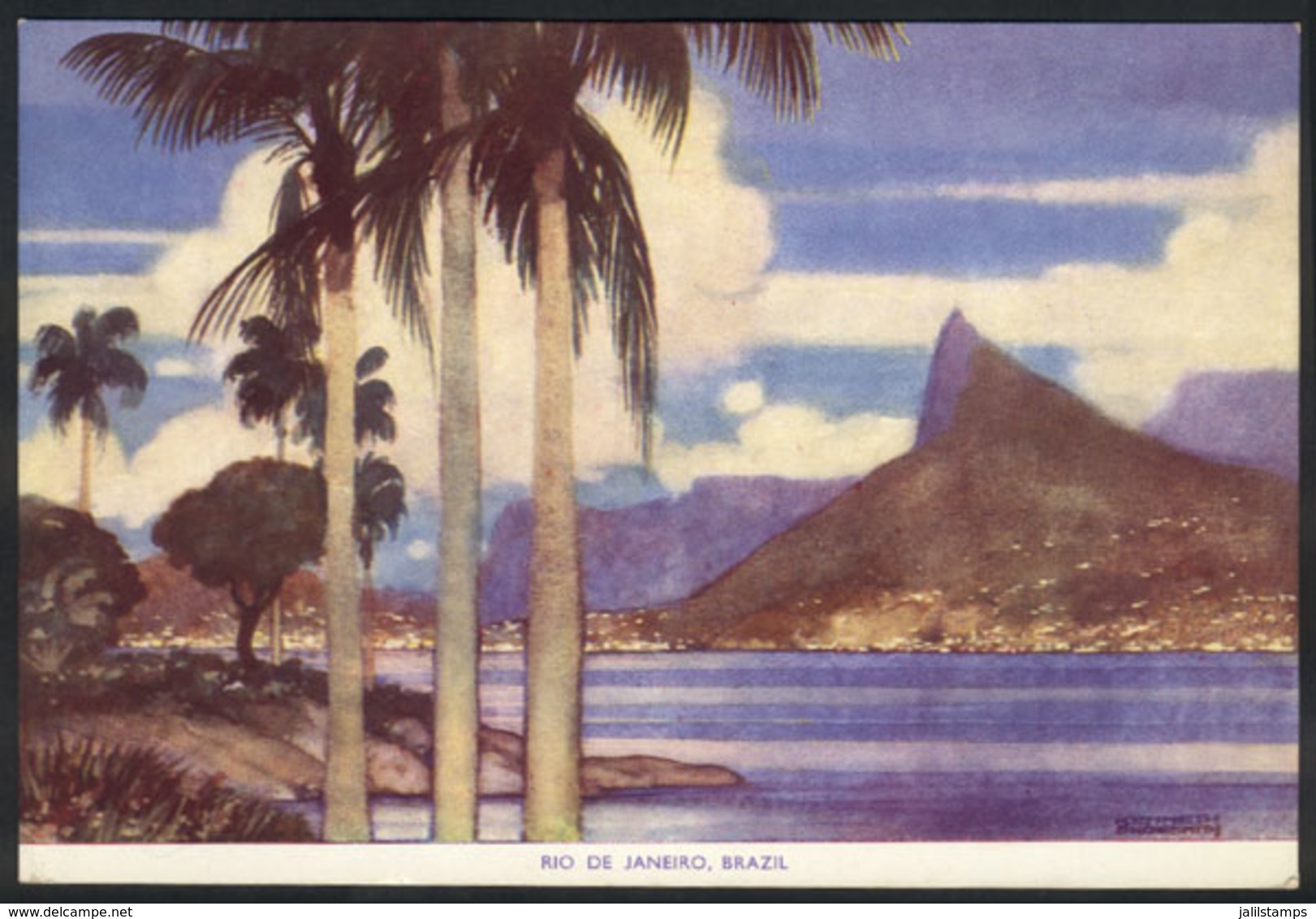 716 BRAZIL: RIO DE JANEIRO: General View, Ed. Royal Mail Lines, Unused, VF - Other & Unclassified