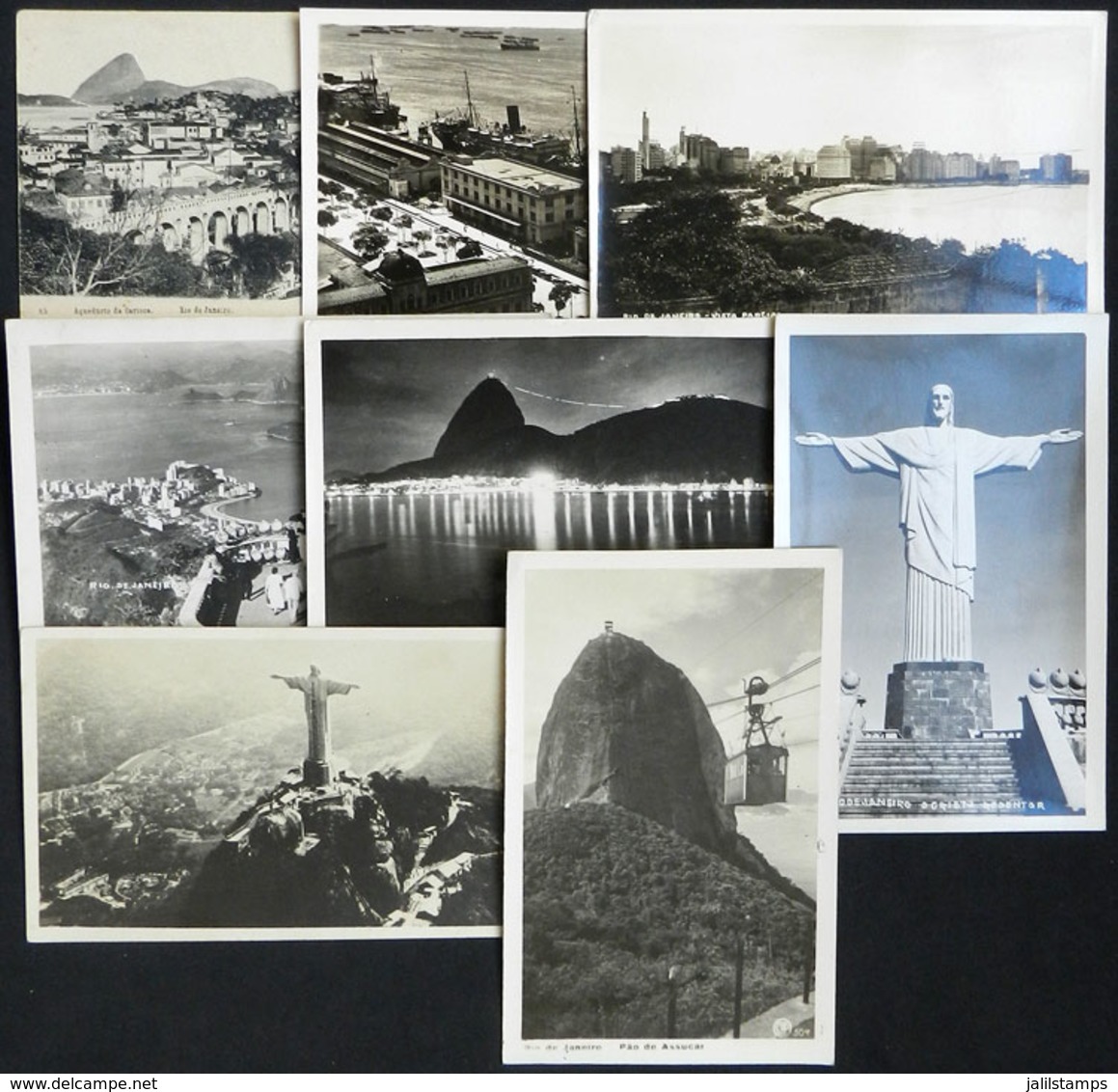 718 BRAZIL: RIO DE JANEIRO: 8 Postcards With Nice Views, Unused And Of VF Quality, Low St - Autres & Non Classés