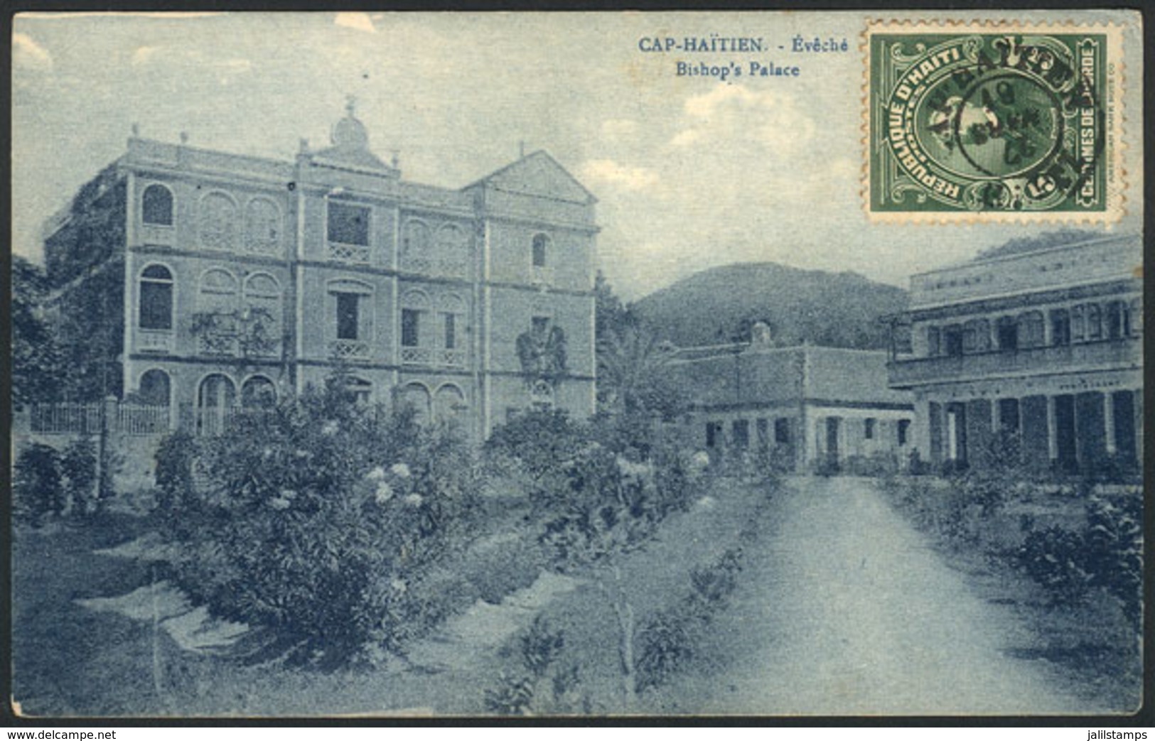 1037 HAITI: CAP-HAITIEN: Palacio Del Obispo, VF Quality! - Haïti