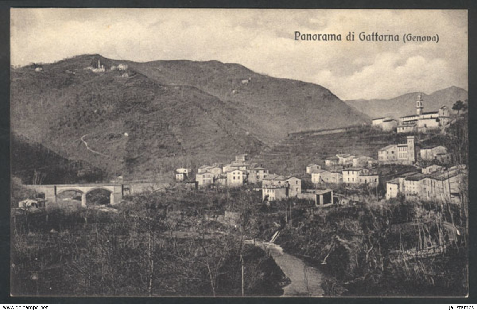 1148 ITALY: GATTORNA (Genova): General View, VF Quality - Autres & Non Classés