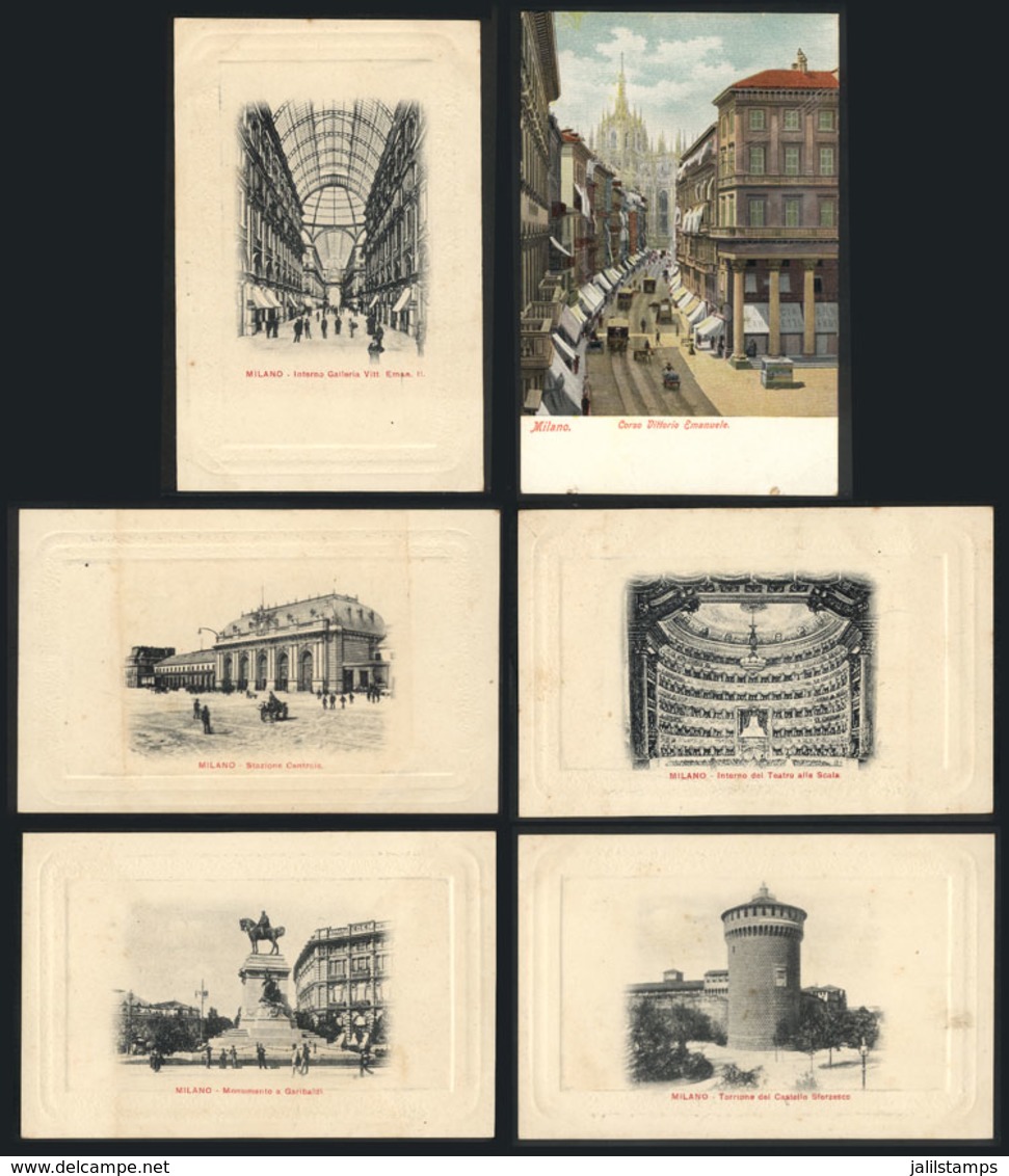 1167 ITALY: MILANO: 30 Old Unused PCs, Nice Views, VF General Quality - Autres & Non Classés