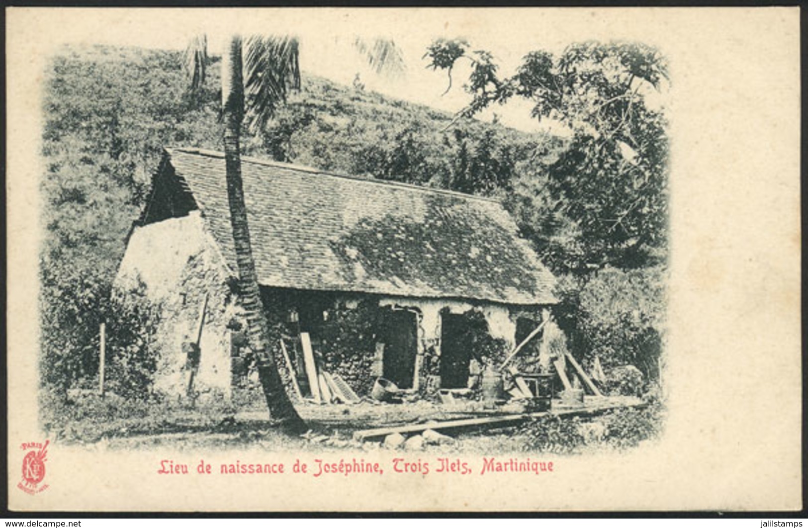 1279 MARTINIQUE: Les Trois Ilets: Birthplace Of Joséphine, Circa 1905, VF Quality! - Autres & Non Classés