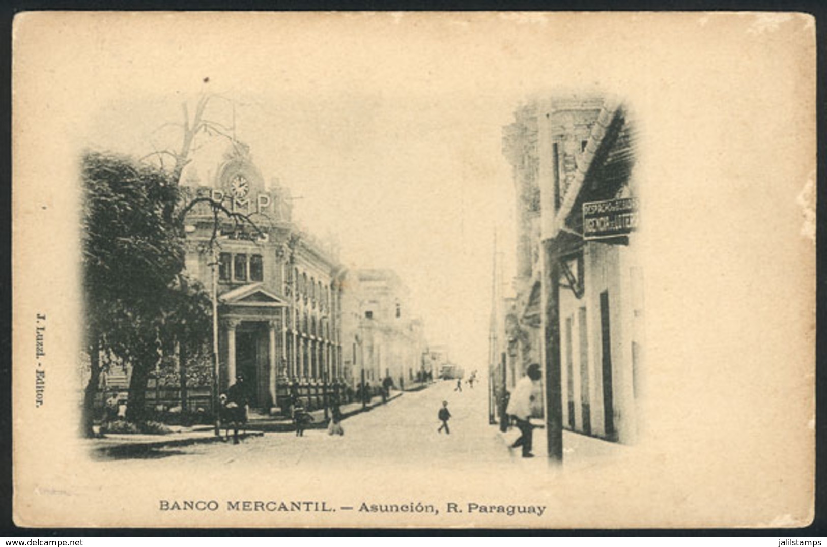 1396 PARAGUAY: ASUNCIÓN: Banco Mercantil Bank, Ed.Luzzi, VF Quality. - Paraguay