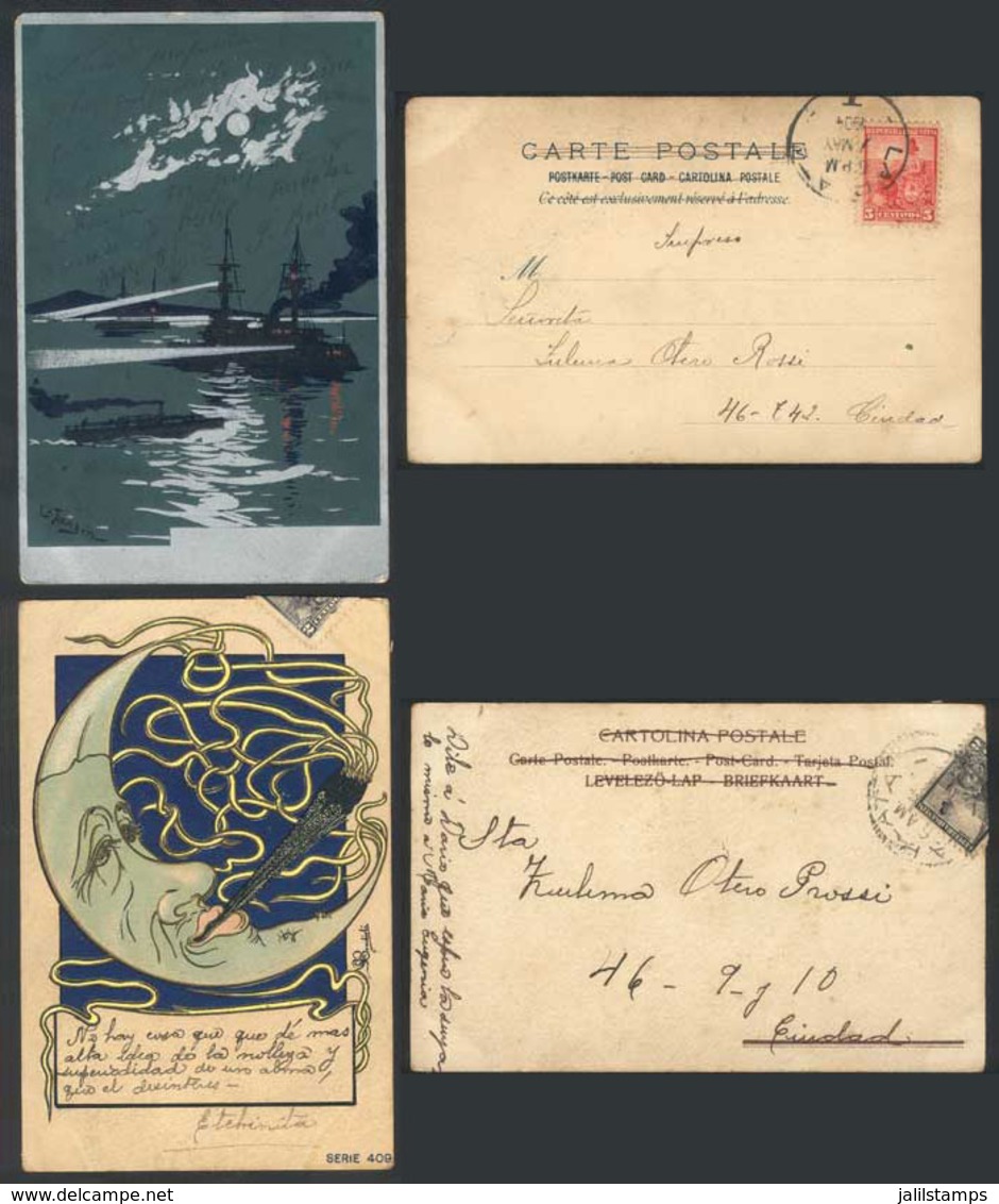 1532 WORLDWIDE: 7 Old Postcards With Spectacular Designs, Many Artist Signed, VF Quality! - Unclassified