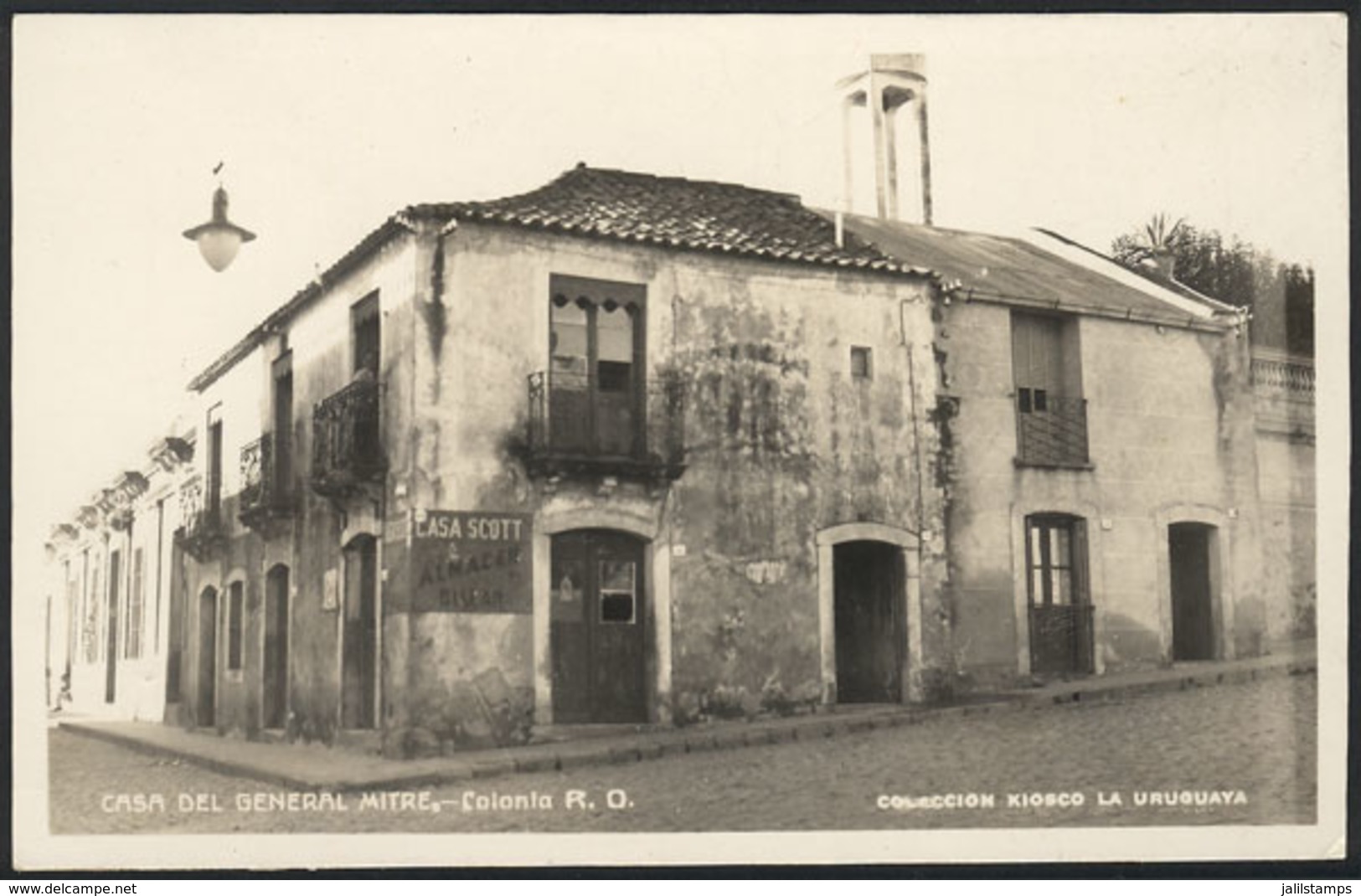 1605 URUGUAY: COLONIA: House Of Gral. Mitre, Grocery Store, Dated 1938, VF Quality! - Uruguay