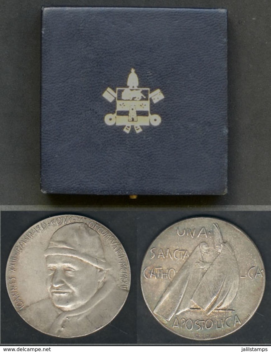 1663 VATICAN: John XXIII, Commemorative Medal Of The Year 1962, "Una Sancta Catholica Apos - Other & Unclassified