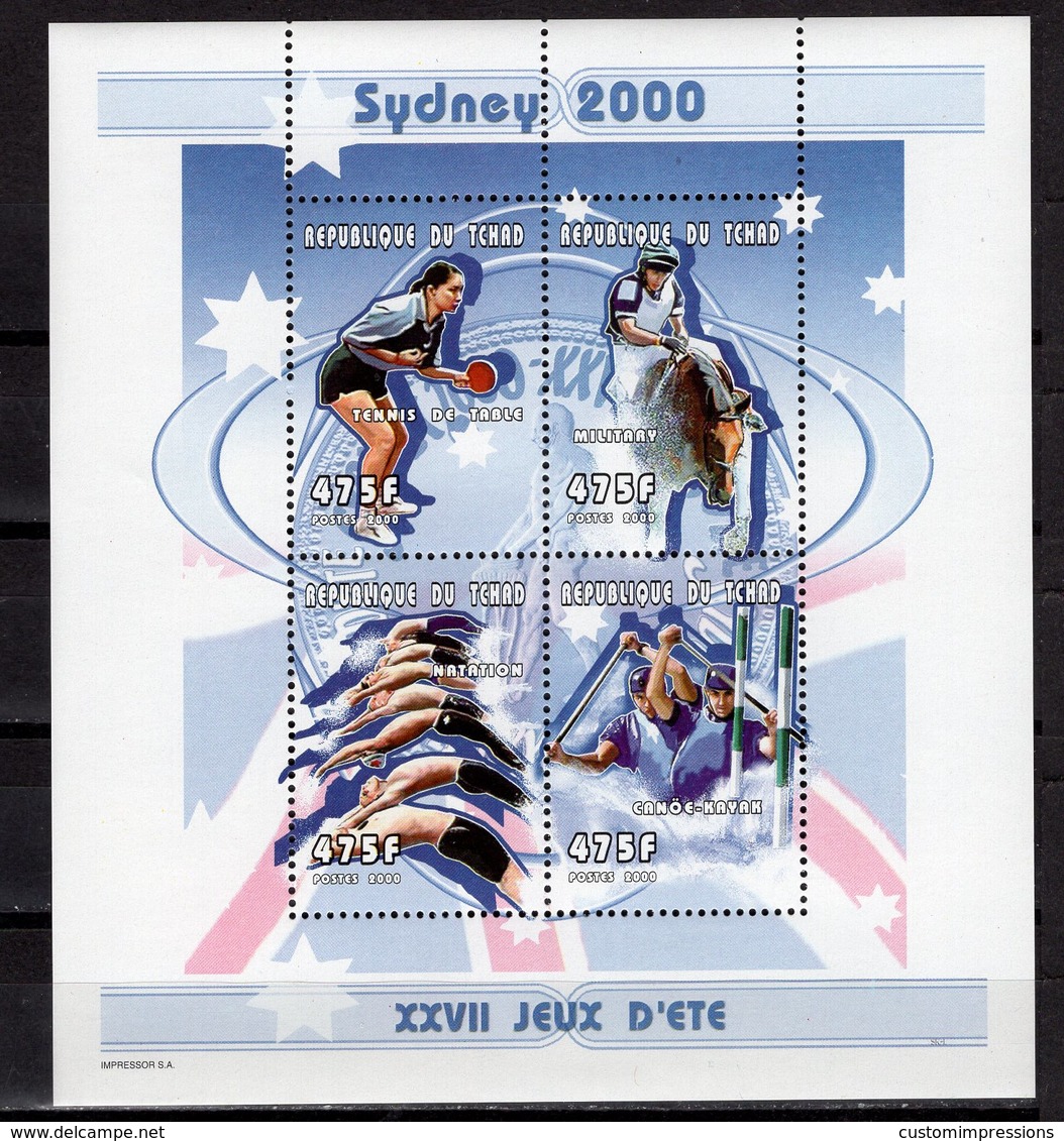 CHAD -  SYDNEY 2000 OLYMPIC GAMES  O510 - Verano 2000: Sydney - Paralympic