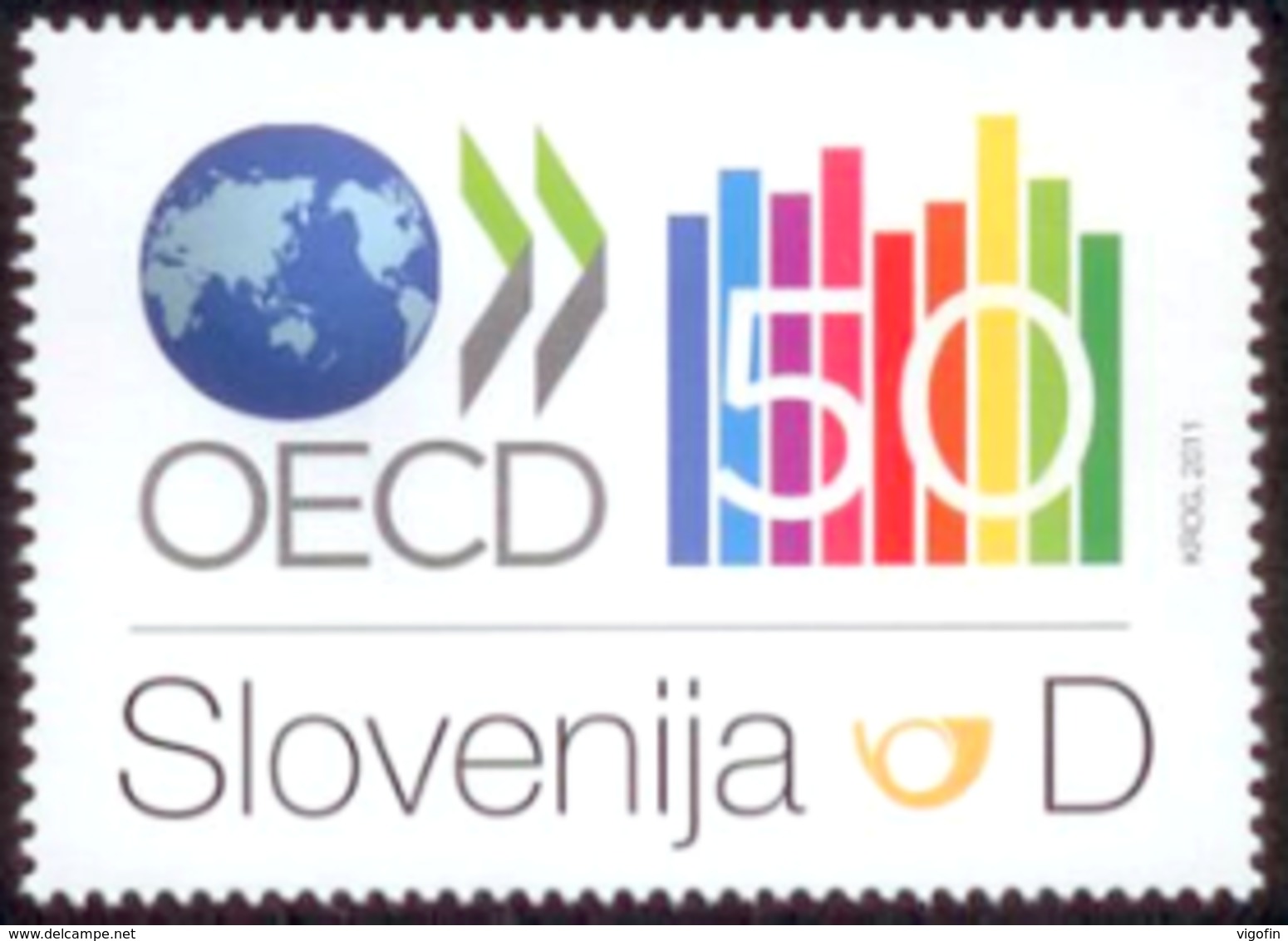 SI 2011-899 O E C D, SLOVENIA, 1 X 1v, MNH - EU-Organe