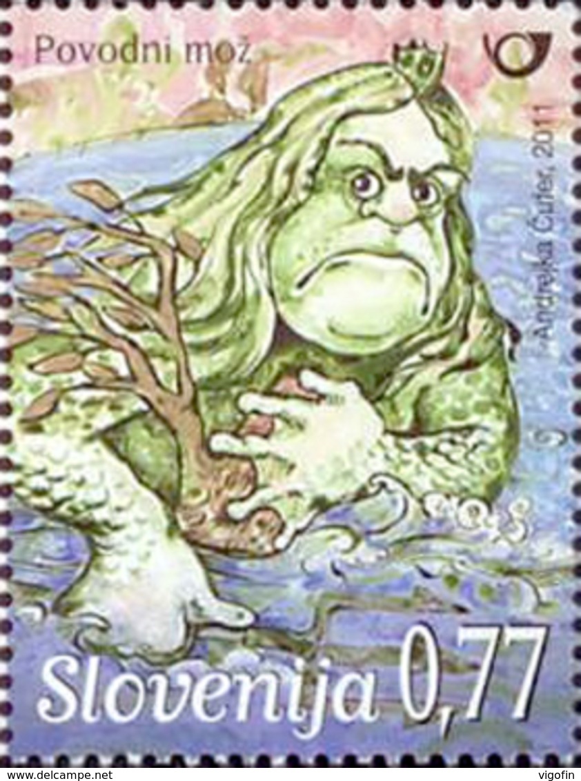 SI 2011-900 LEGENDE MYTHEN(VIII), SLOVENIA, 1 X 1v, MNH - Slowenien