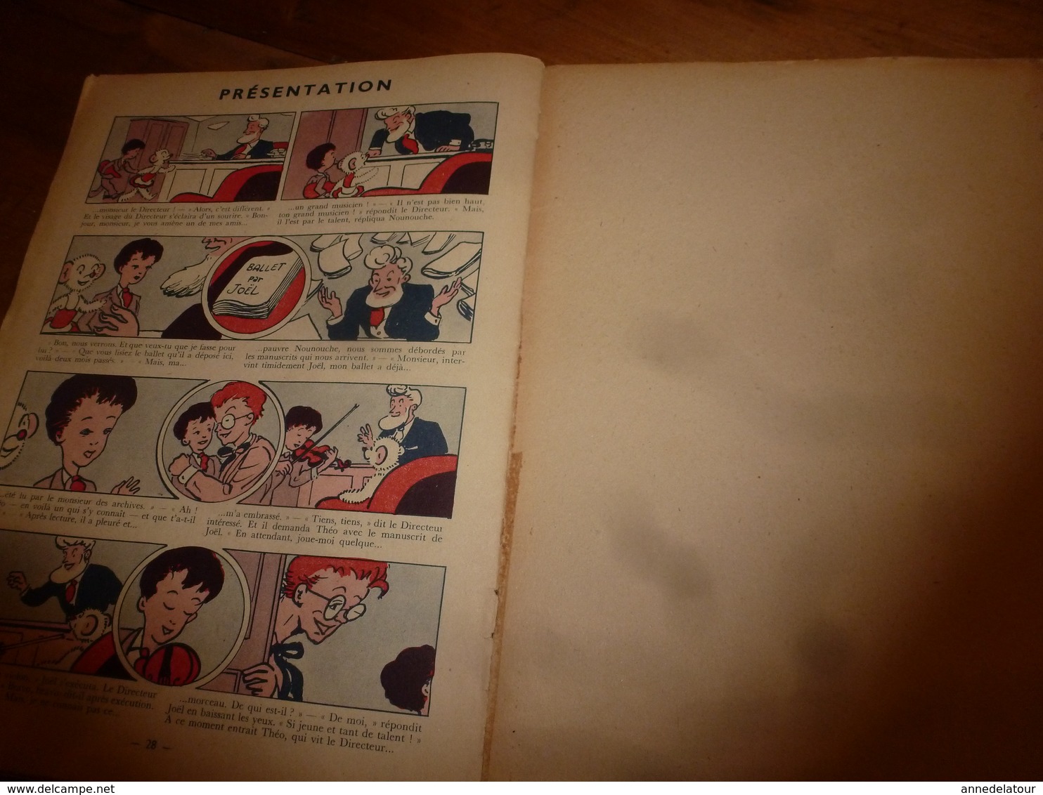 1951 NOUNOUCHE couturière, texte et dessins de DURST
