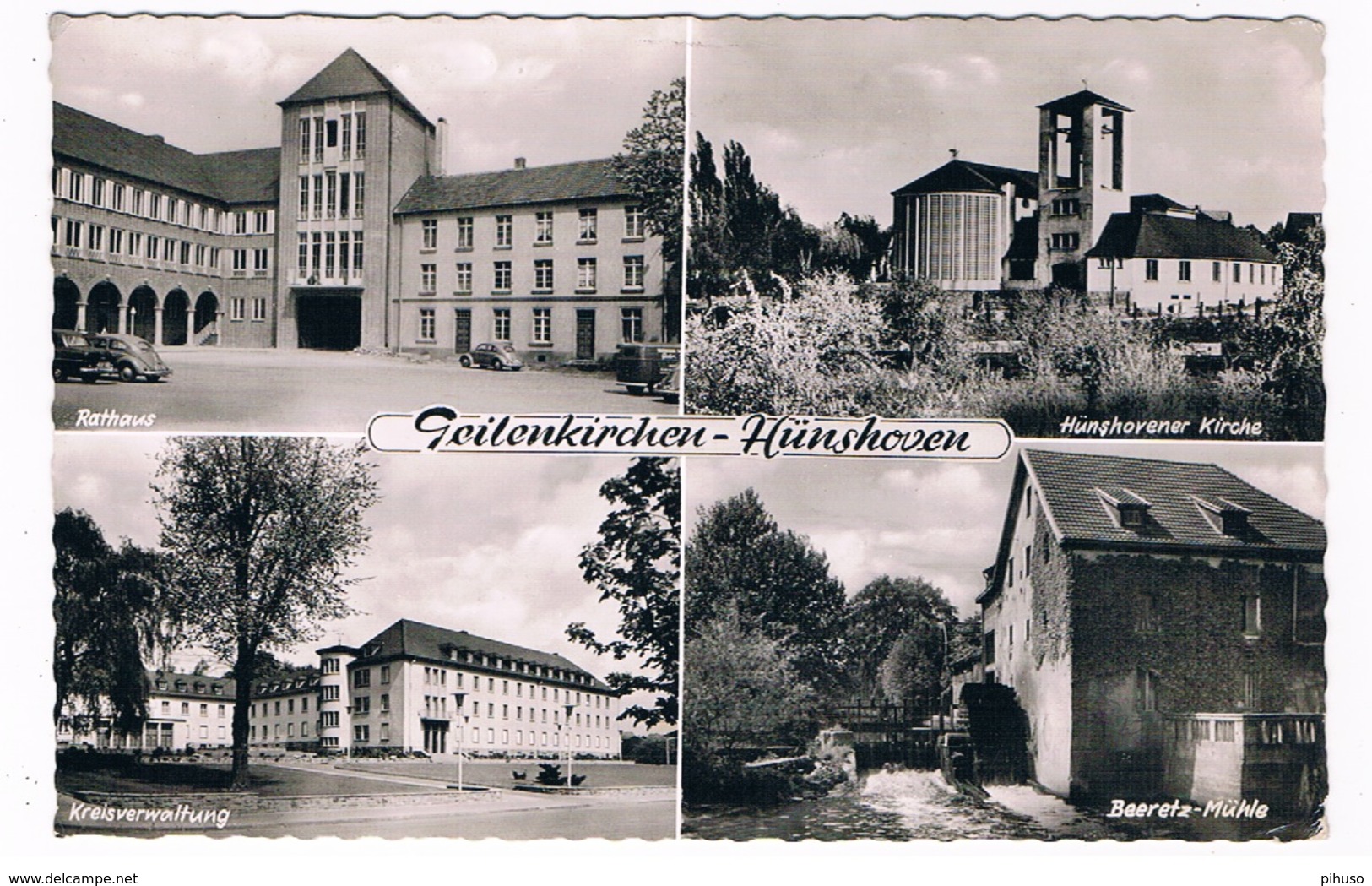 D-8370   GEILENKIRCHEN - HÜNSHOVEN : - Geilenkirchen