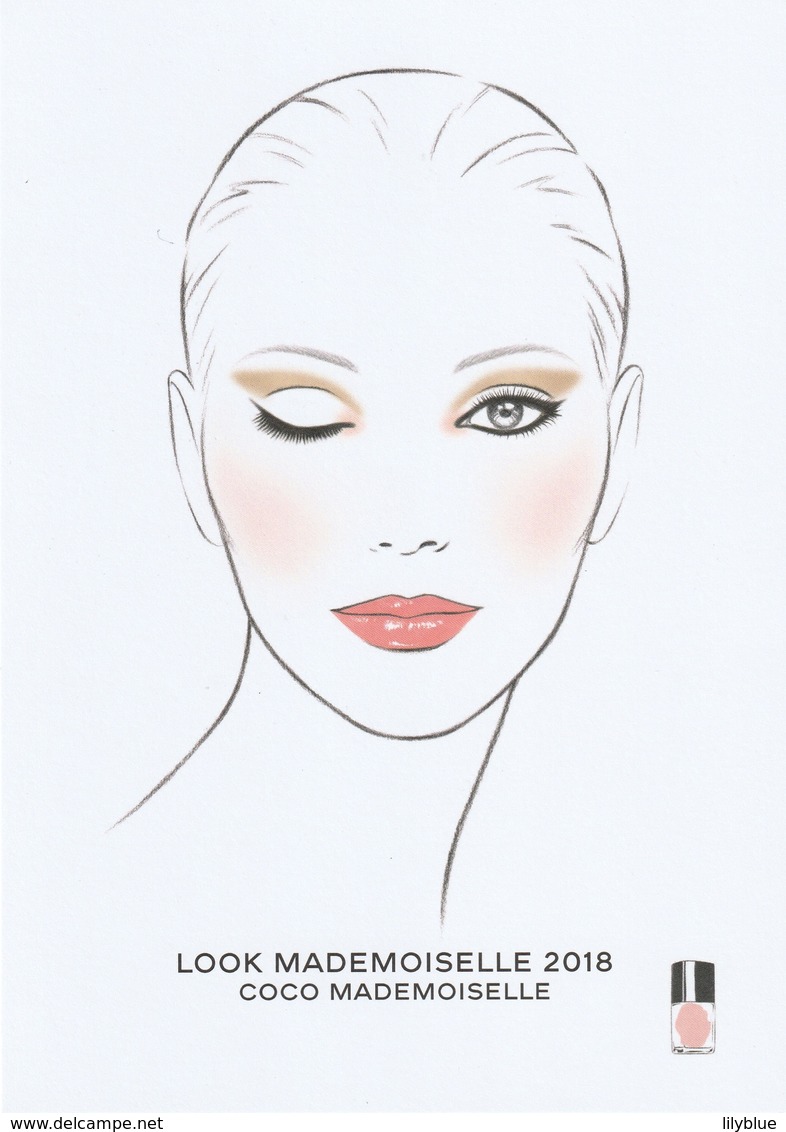 CHANEL Carte Cosmétique. LOOK MADEMOISELLE 2018 *Coco Forever* - Modernes (à Partir De 1961)