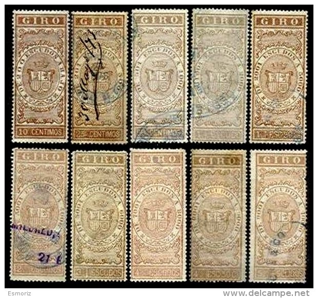 SP. ANTILLES, Revenues, Used, F/VF - Cuba