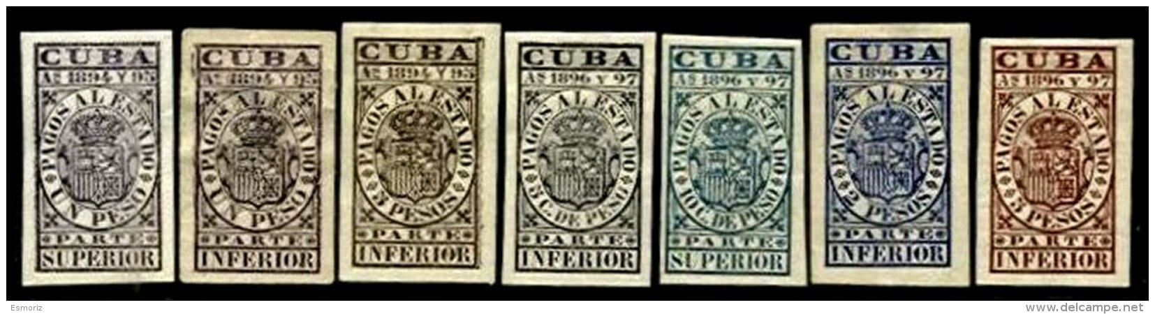 SP. ANTILLES, Revenues, (*)/* MNG/MLH, F/VF - Cuba