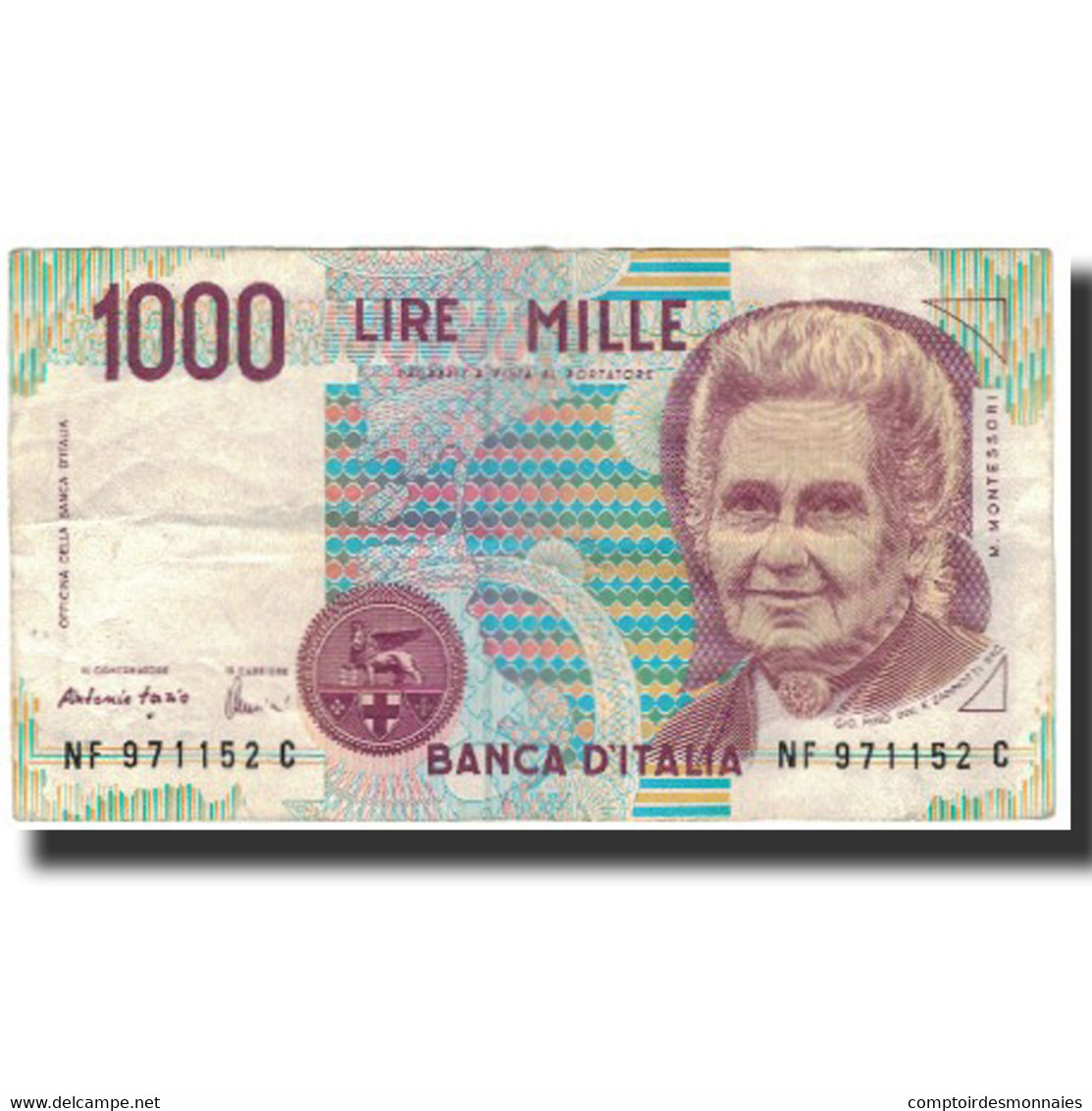 Billet, Italie, 1000 Lire, 1996-11-26, KM:114c, TTB - 1000 Lire