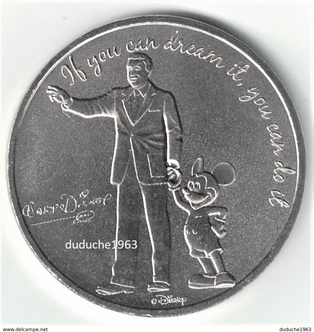 Monnaie De Paris 75.Hôtel De La Monnaie Disney 1 Walt Disney Et Mickey 2016 Neuf - 2016