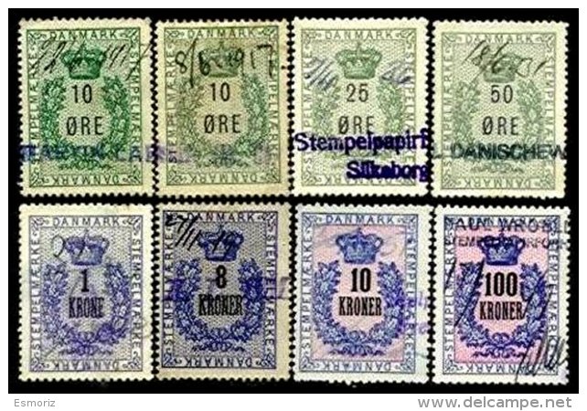 DENMARK, Documentaries, Used, F/VF - Revenue Stamps