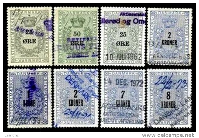 DENMARK, Documentaries, Used, F/VF - Revenue Stamps