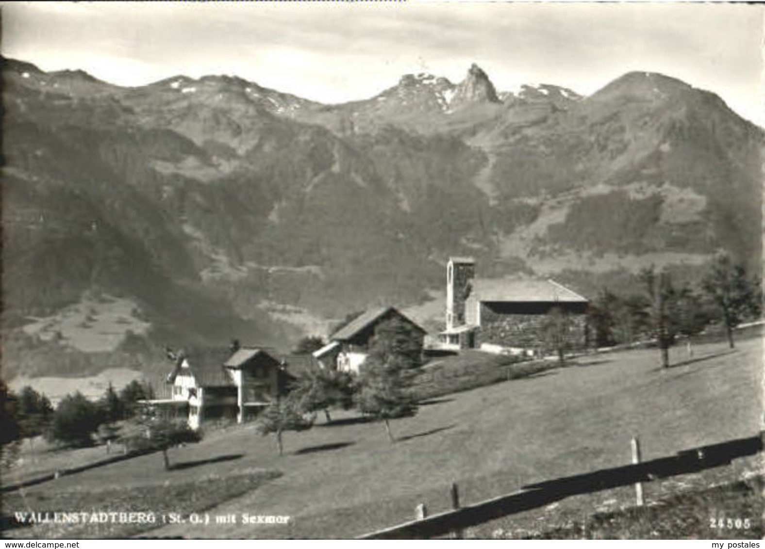 10562429 Walenstadtberg Sexmor X 1947 Walenstadtberg - Walenstadt