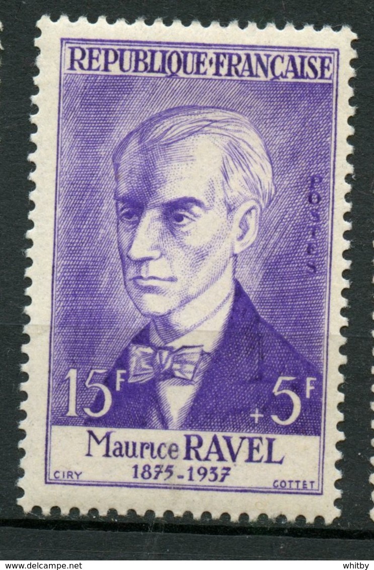 France 1956 15 + 5f  Ravel Issue  #B308 - Unused Stamps