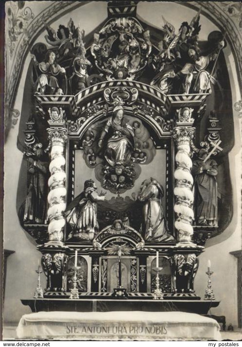 11283478 Hergiswald Wallfahrtskapelle St. Antonius Altar Kriens - Kriens